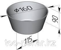 Хлебная форма №17Б (160 х 115 х 90 мм)