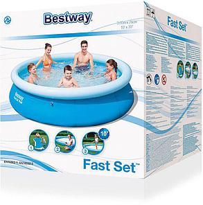 Большой надувной бассейн Bestway 57266 (Габариты: 305 х 76 см, на 3638 литров), фото 2