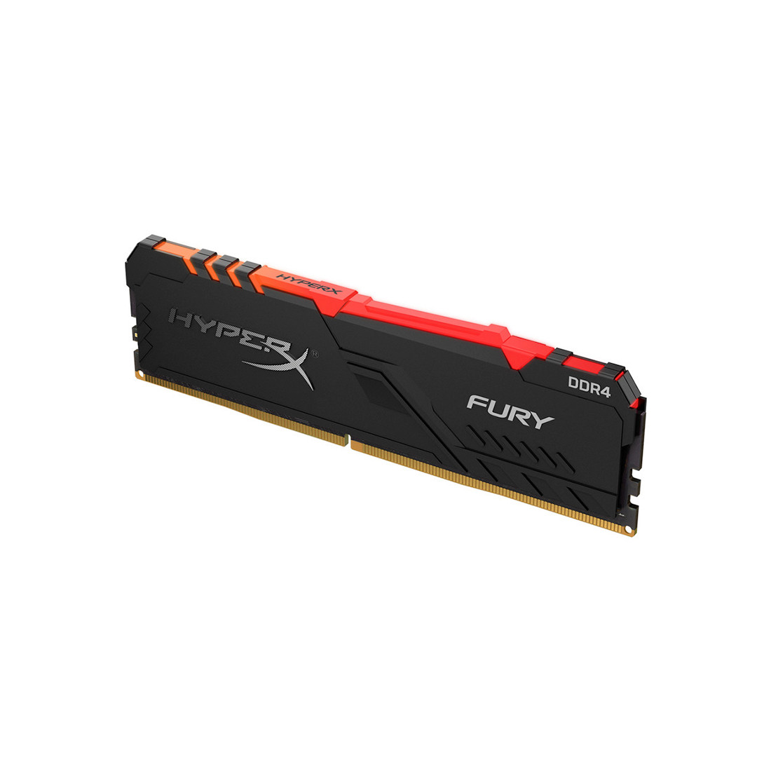 Модуль памяти, Kingston, HyperX Fury RGB HX426C16FB3A/8, DDR4, 8GB, DIMM , Чёрный