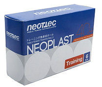 Мячи для настольного тенниса NEOTTEC Neoplast, 6 шт., бел.