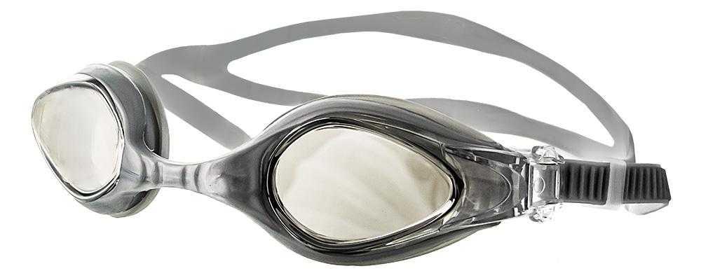 Очки для плавания Atemi, силикон (серебро), N9202M