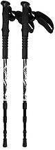 Треккинговые палки Atemi телескоп., 18/16/14 мм, twist lock, antishok, р. 65-135 см, ATP-06 black,