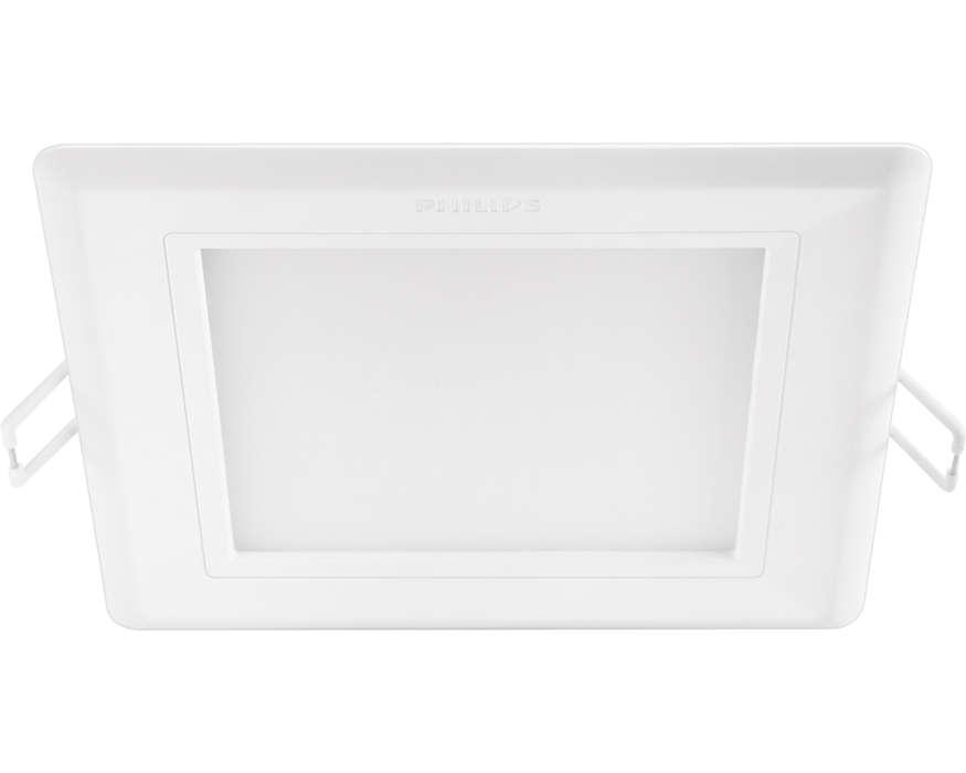 915005187801/5951531I3 59515 Slimlit 150 13W 40К Св-к встр квад