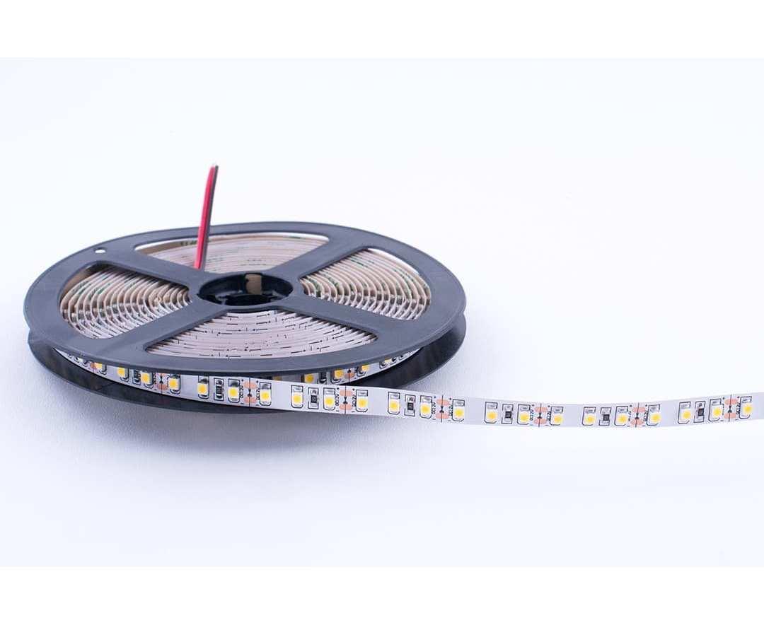 14,4 Вт/м SMD5050 (60 диодов на метр) открытая (IP33) Цвет Теплый белый 12В