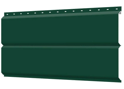 Металлосайдинг 240х0,45 мм Зелёный RAL 6005 глянец Europanel, фото 1