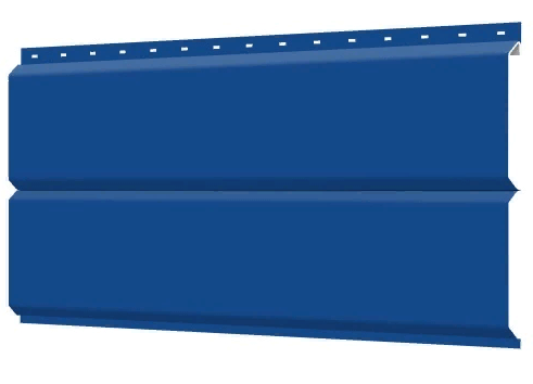 Металлосайдинг 240х0,45 мм Синий RAL 5005 глянец Europanel