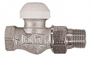 Термостатический клапан ГЕРЦ-TS-90 проходной для однотрубной системы отопления