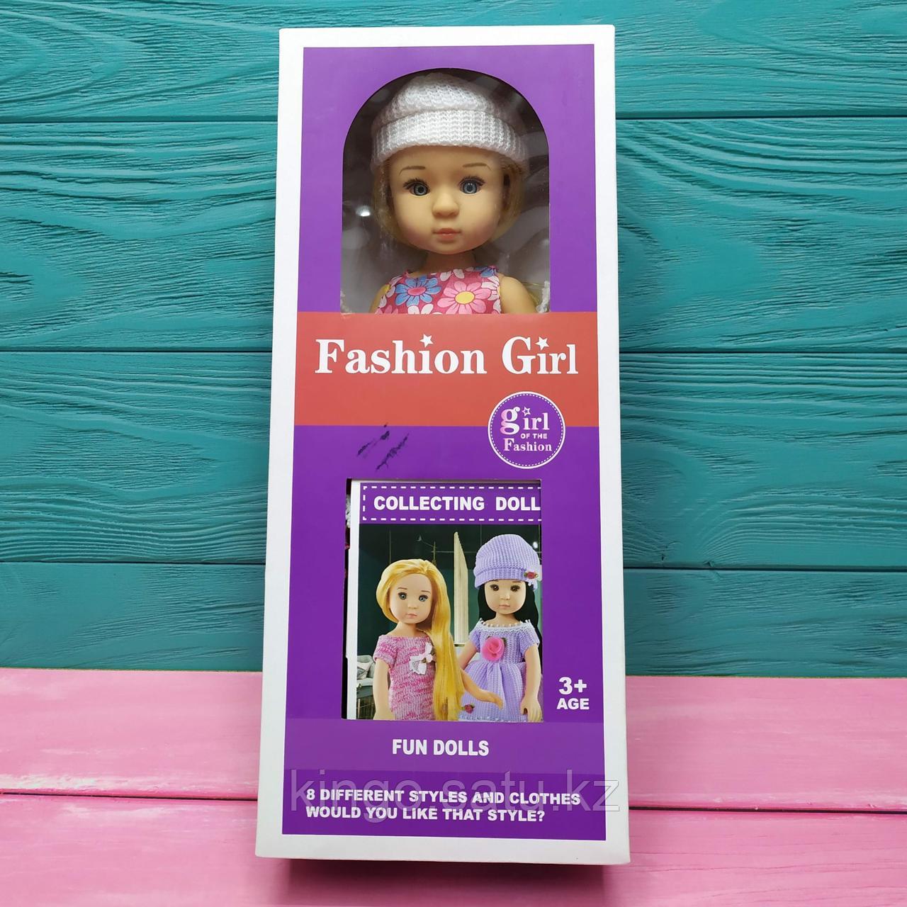 Кукла в платье Fashion girl 8 different styles