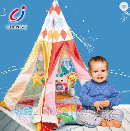 Детский коврик-палатка вигвам Play Gym