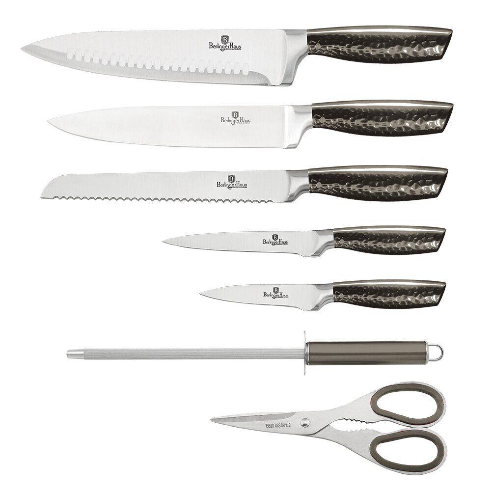 Набор ножей Berlinger Haus Metallic Line Carbon Edition 8 предметов (BH 2461) - фото 2 - id-p78070517