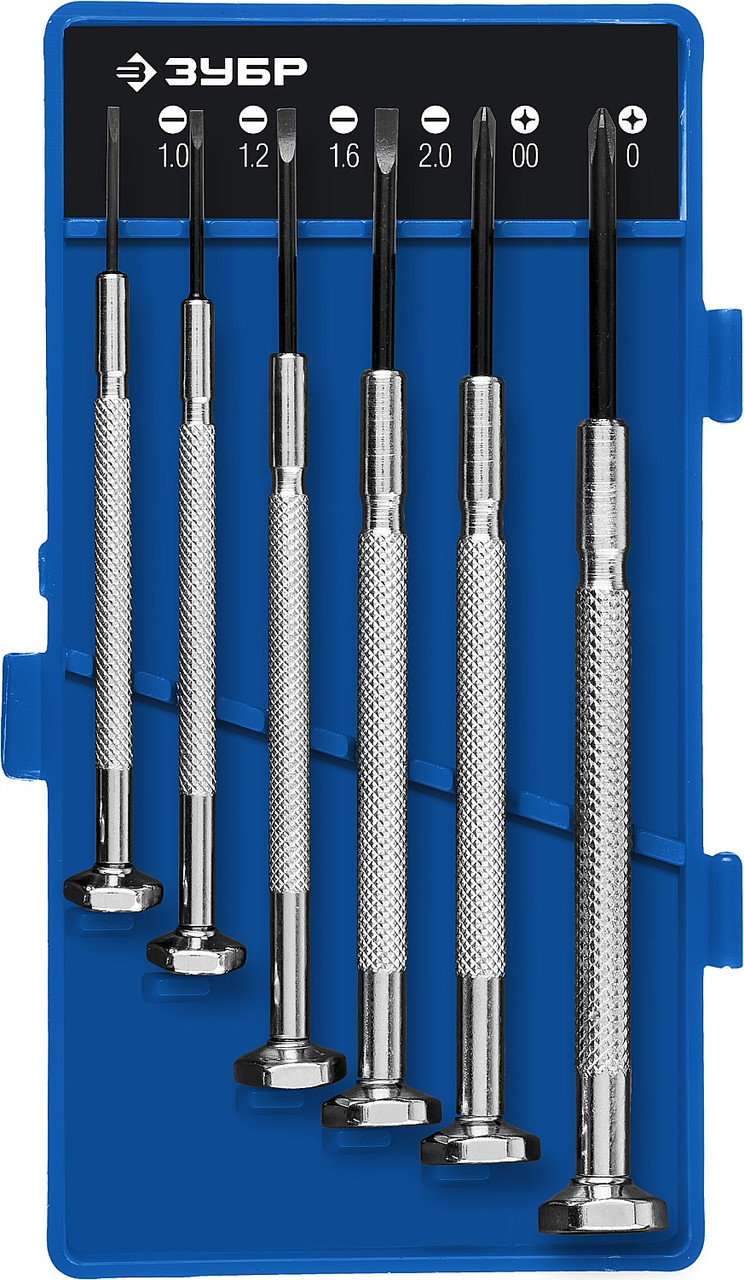 ЧАСОВЩИК набор часовых отверток 6 предм., ЗУБР (25666) - фото 5 - id-p78075649