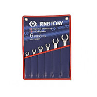 Набор разрезных ключей, 8-22 мм, 6 предметов KING TONY 1306MR (Код: 1306MR)