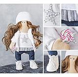 Мягкая кукла "Лея", набор для шитья, 30 см, фото 3