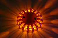 Светодиодный аварийный предупреждающий сигнал перезарадный