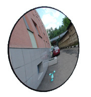 Зеркало противокражное для внутренних помещений D600мм - фото 1 - id-p78079931