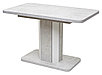 Стол STORK 120 Белый бетон/ Белый, фото 2