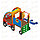 Детский игровой комплекс  Машинка с горкой 1 ДИК 1105 Н=750, фото 4
