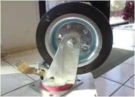 Колеса для передвижных лесов со стопором, фото 1