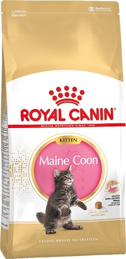 Корм Royal Canin Maine Coon Kitten для котят породы Mейн-Кун 2 кг - фото 1 - id-p75841687