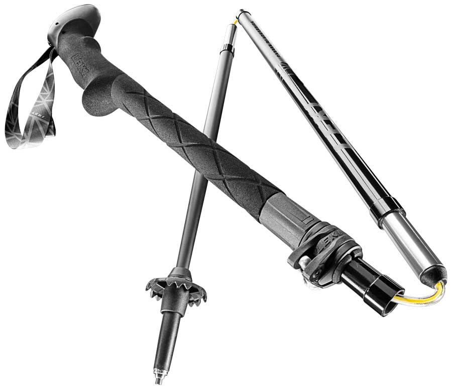 MICRO VARIO CARBON BLACK SERIES треккинговые палки 3-х секционныe LEKI (Германия)