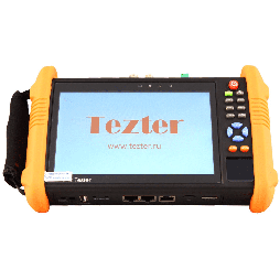 Tezter TIP-H-7 многофункциональный тестер для аналоговых и сетевых систем видеонаблюдения