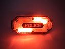 Носимый проблесковый полицейский маячок с встроенным фонариком Police Shoulder Light, фото 4