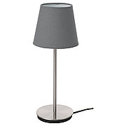 Лампа настольная СКОТТОРП / СКАФТЕТ серый ИКЕА, IKEA