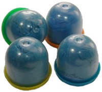 Бахилы в капсулах 28 мм обычные синие ( 1 пара в одной капсуле)