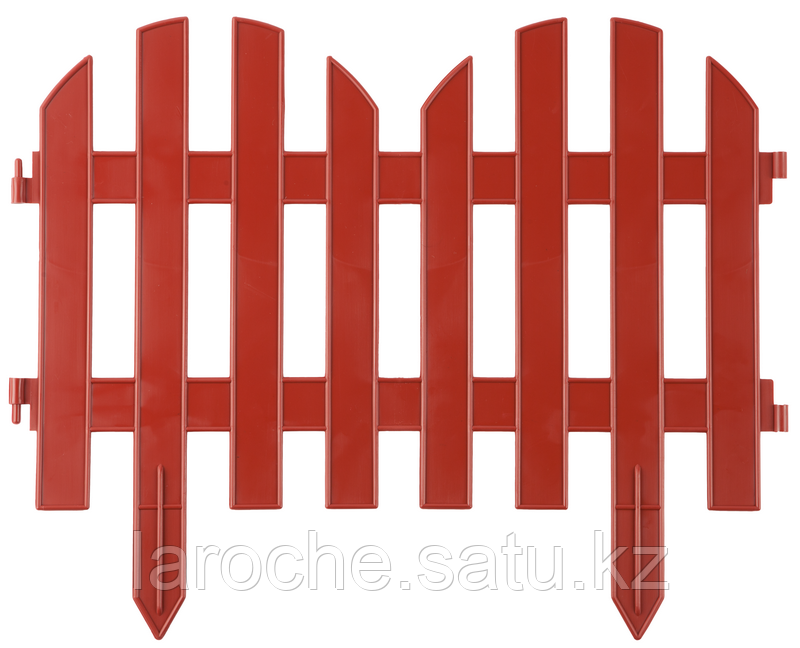 Забор декоративный GRINDA "ПАЛИСАДНИК", 28x300см, желтый - фото 1 - id-p8184211