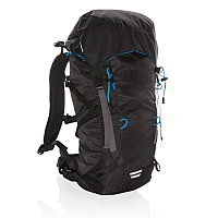 Большой походный рюкзак Explorer, 40 л (без ПВХ), черный; синий, Длина 27 см., ширина 17 см., высота 65 см.,