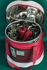 Набор туристической посуды, сумка на 12 персон "Отдых" (Пикник по-русски), фото 3