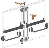 Система антипаника Fapim Panama Bar 8801 на одну точку запирания