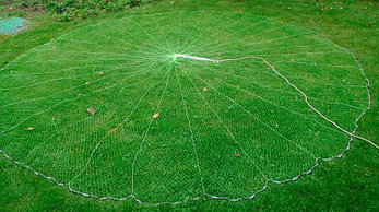 Касченговый сеть (американка) в диаметре 3,4м из лески, фото 3
