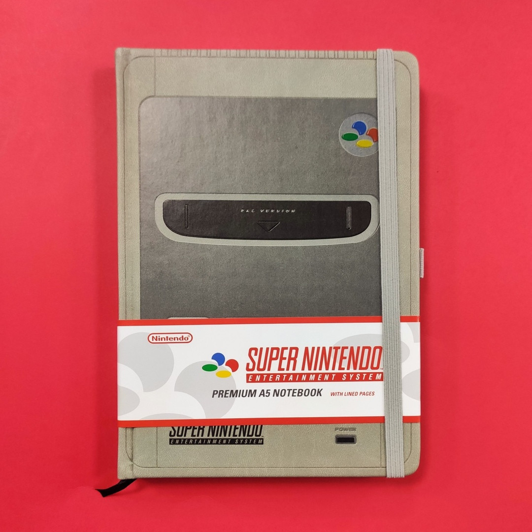 Блокнот лицензионный Super Nintendo