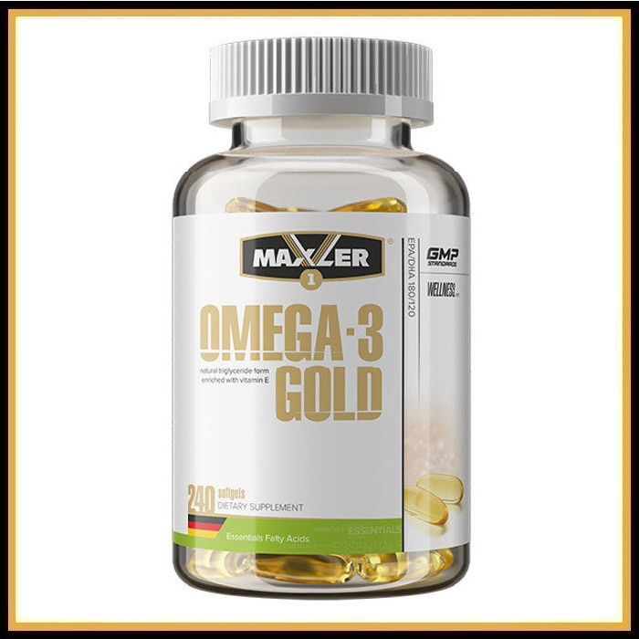 Maxler Omega-3 Gold 240капсул