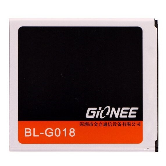 Заводской аккумулятор для GIONEE P5 Mini (BL-G018Z, 1850 mAh)