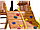 Игровая площадка "Playgarden Original Castle Turbo" с двумя горками и пентхаусом, фото 6