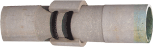 Асбестоцементная труба напорная д.150мм ВТ9 в комплекте - фото 1 - id-p78160923