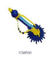 Пылесос полуавтомат STARFISH, комплект со шлангом