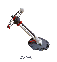 Пылесос полуавтомат ZAP VAC с возможностью очистки стен басейна