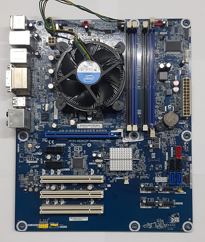 Материнская плата Intel s1155 + CPU Core i7 2600, фото 2