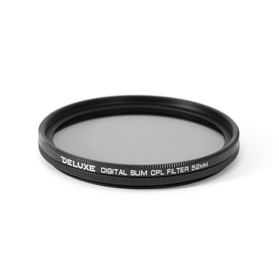Фильтр поляризационный (CPL) для объектива Deluxe DLCA-CPL 52 mm (Ультратонкий, 52 мм, Black)