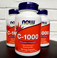 Now Foods, Витамин C-1000, 100 капсул.