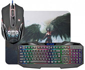 Комплект игровой Defender Reaper MKP-018 RU, мышь+клавиатура+ковер