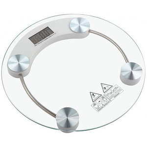 Весы наполные электронные стеклянные Personal Scale {до 180 кг} (Круг)