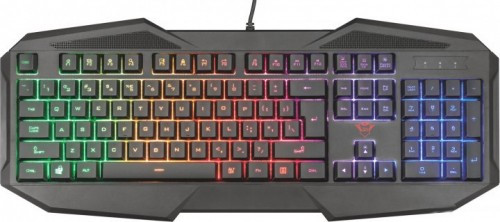 Клавиатура игровая Trust RU GXT830-RW AVONN GAMING KB черный