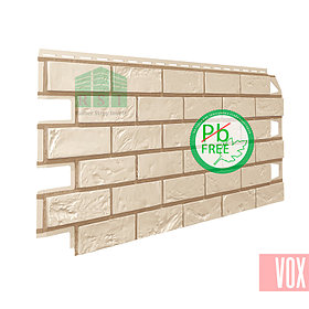 Фасадная панель VOX Vilo Brick Ivory  (слоновая кость кирпич)