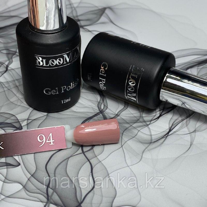 Гель лак BlooMax №94 с ароматом клубники, 12 мл