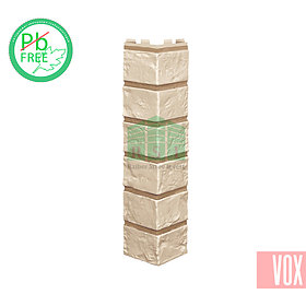 Наружный угол VOX Vilo Brick Ivory (слоновая кость кирпич)