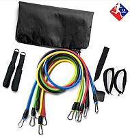 Эспандер трубчатый PROFI-FIT, УНИВЕРСАЛЬНЫЙ, 3 в 1